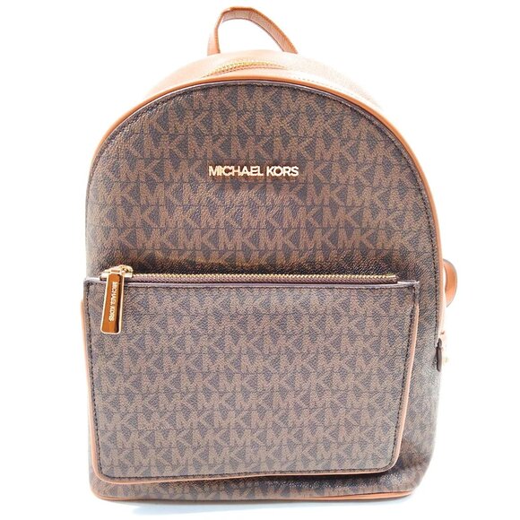 Michael Kors Backpack – Monogram Brown - Picture 1 of 9